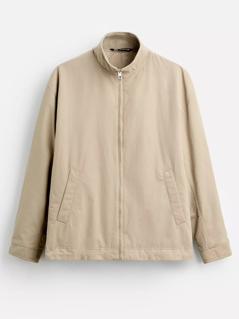 Technical Padded Jacket Taupe Brown Men’s XL Zara